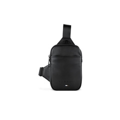 Деагонална чанта Bugatti Rico Mini, черна