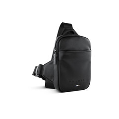 Деагонална чанта Bugatti Rico Mini, черна