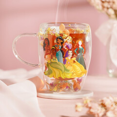 Декоративна стъклена чаша Disney Pastel Princess - Multi Princess