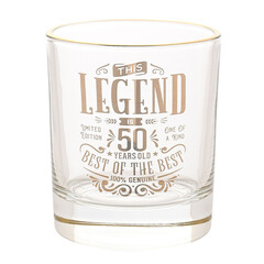 Юбилейна чаша за уиски Harvey Makin Legend - 50 годишнина