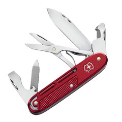 Швейцарски джобен нож Victorinox Synergy X Alox, червен