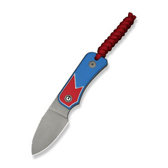 Туристически нож CIVIVI Baby Banter Fixed Red/White/Blue G10