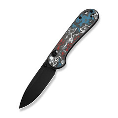 Джобен нож CIVIVI Elementum (Crossbar Lock) Nebula FatCarbon Fiber