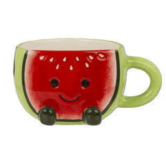 Керамична чаша  Kawaii Watermelon, 370 мл