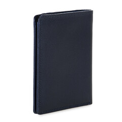 Портфейл Mywalit Tray Purse Black-Blue с монетник