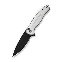 Джобен нож CIVIVI  Button Lock Kitefin Silver Aluminum