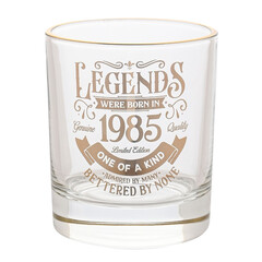 Юбилейна чаша за уиски Harvey Makin Legend - 1985
