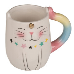 Керамична чаша Unicorn Cat, 380 мл