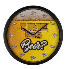 Стенен часовник Time for Beer