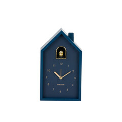 Часовник с аларма Karlsson Modern Cuckoo Oro, тъмносин