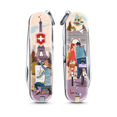 Швейцарски джобен нож Victorinox Classic  “The City of Love“ LE2018