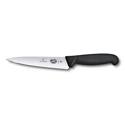 Кухненски нож Victorinox Fibrox универсален, 150 мм, черен