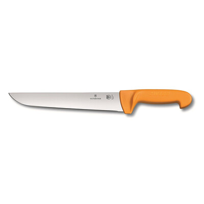 Професионален нож Swibo®, касапски, прав, твърдо острие, 26 см