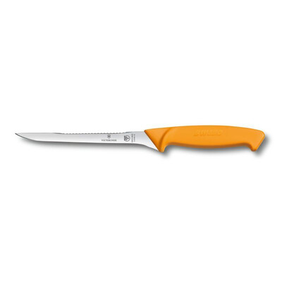 Професионален нож Swibo® за филетиране на риба, тясно гъвкаво острие, 16 см