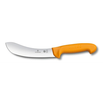 Професионален нож Swibo® за дране, извит, твърдо острие, 15см