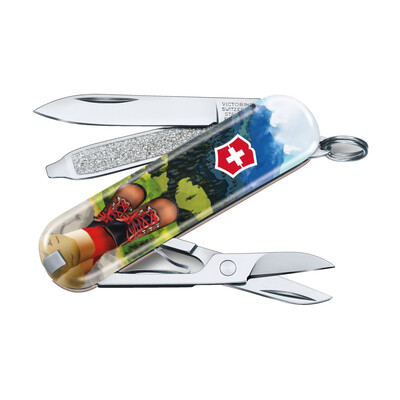 Швейцарски джобен нож Victorinox Classic LE 2020 I Love Hiking