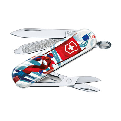 Швейцарски джобен нож Victorinox Classic LE 2020 Ski Race