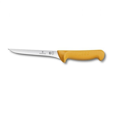 Професионален нож Swibo® за обезкостяване, прав, тесен, гъвкаво острие, 16 см
