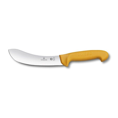 Професионален нож Swibo® за дране, извит, твърдо острие, 18 см