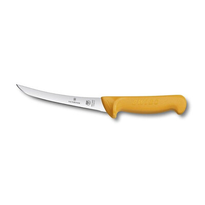 Професионален нож Swibo® за обезкостяване, извит, гъвкаво острие, 16см