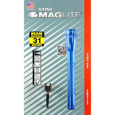 Фенер Mini MAGLITE® 2-Cell AAA син, блистер