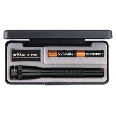 Фенер MINI MAGLITE® LED 2 CELL AA PRO+®, черен, кутия