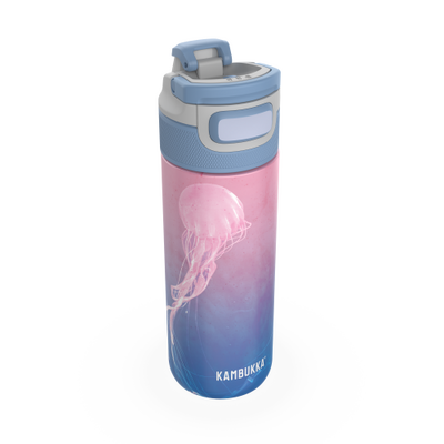 Бутилка за вода двустенна, 500мл, Kambukka Elton Insulated с капак 3 в 1 Snapclean®, медуза