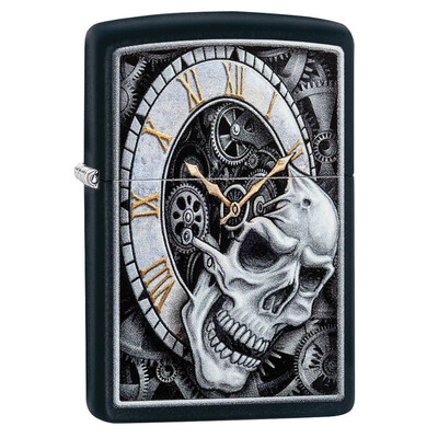Запалка Zippo, Skull Clock Design