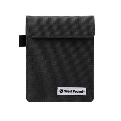 Калъф/протектор за автомобилен ключ XL (за автомобили с безключово запалване) Silent Pocket, черен