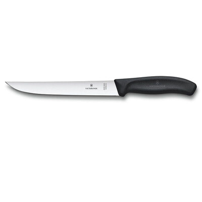 Кухненски нож Victorinox Swiss Classic, универсален, 180 мм, черен