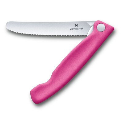 Кухненски сгъваем нож Victorinox Swiss Classic, 11см, розов