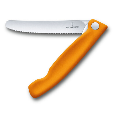 Кухненски сгъваем нож Victorinox Swiss Classic, 11 см, оранжев