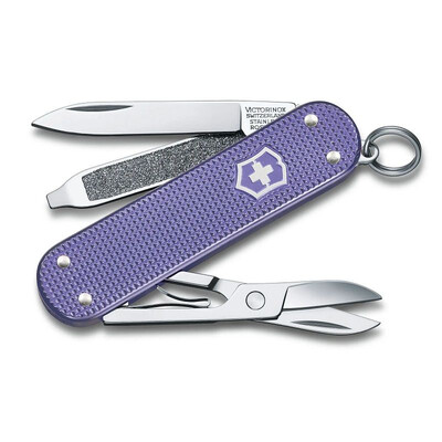 Швейцарски джобен нож Victorinox Classic Alox Electric Lavender