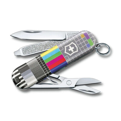 Швейцарски джобен нож Victorinox Classic LE 2021 Retro TV