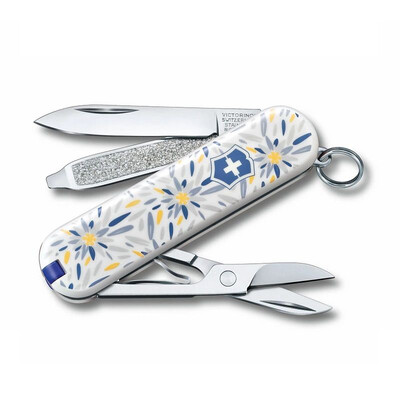 Швейцарски джобен нож Victorinox Classic LE 2021 Alpine Edelweiss