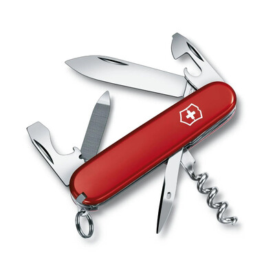 Швейцарски джобен нож Victorinox Sportsman 0.3803.B1, блистер