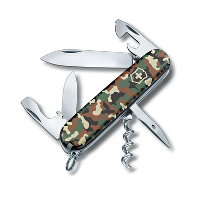 Швейцарски джобен нож Victorinox Spartan, камуфлаж, блистер