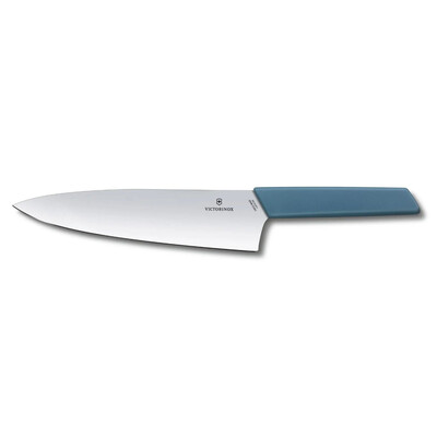 Кухненски нож Victorinox Swiss Modern Carving Knife, универсален, 20 см, син