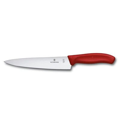 Кухненски нож Victorinox Swiss Classic, универсален, 190 мм, червен