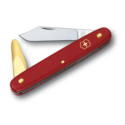 Нож за присаждане и подрязване на пъпки Victorinox Budding Knife 2, червен