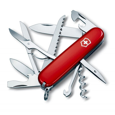 Швейцарски джобен нож Victorinox Huntsman 1.3713.B1, блистер