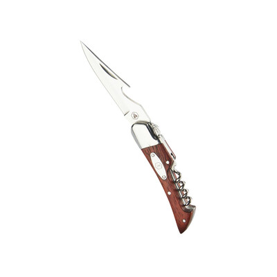 Сгъваем нож с тирбушон LAGUIOLE FOLDABLE KNIFE WITH CORKSCREW ROSEWOOD