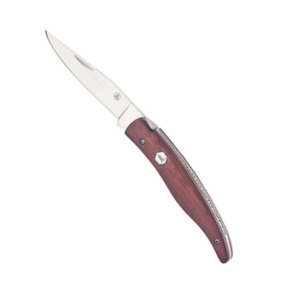 Сгъваем нож LAGUIOLE FOLDABLE KNIFE ROSEWOOD METAL PLATE
