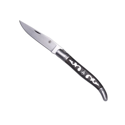 Сгъваем нож LAGUIOLE FOLDABLE KNIFE GREY ARABESQUE, сив