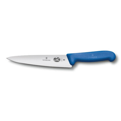 Кухненски нож Victorinox Fibrox универсален, 19 см, син