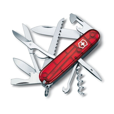 Швейцарски джобен нож Victorinox Huntsman Ruby 1.3713.T