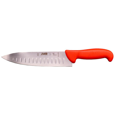 Нож JMB на Главния готвач H1-GRIP, острие сантоку, твърдо, 20 см, червен