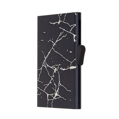 Картодържател C-SECURE Cardholder, Black marble
