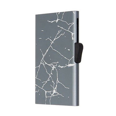 Картодържател C-SECURE Cardholder,  Grey marble