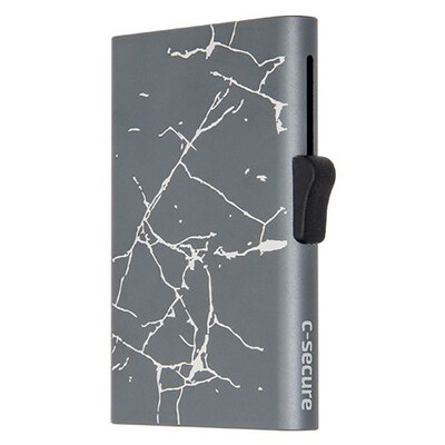 Картодържател C-SECURE XL Cardholder, Grey Marble